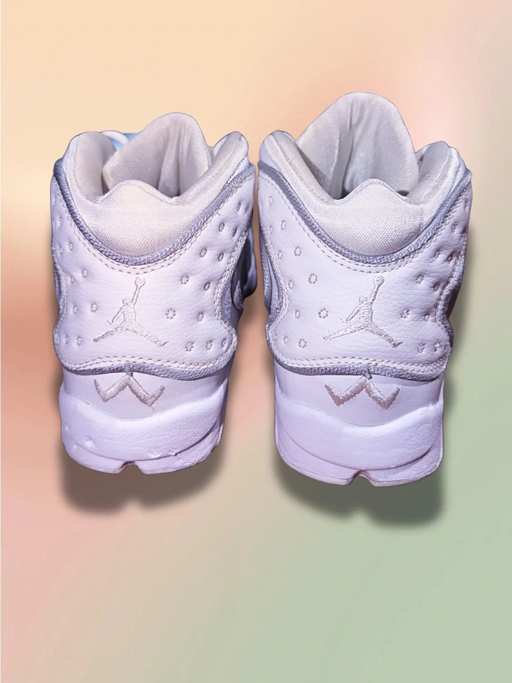 Air Jordan Women’s OG White Metallic Silver Pure Money 7W CW0907-100